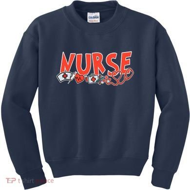 Cute Nurse Day Kids Sweatshirt