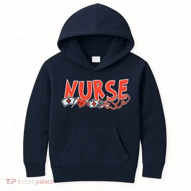 Cute Nurse Day Kids Hoodie