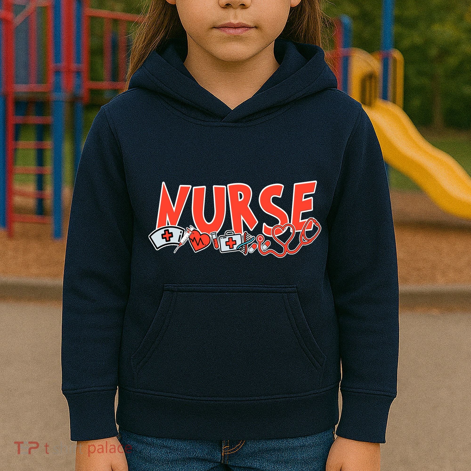 Cute Nurse Day Kids Hoodie