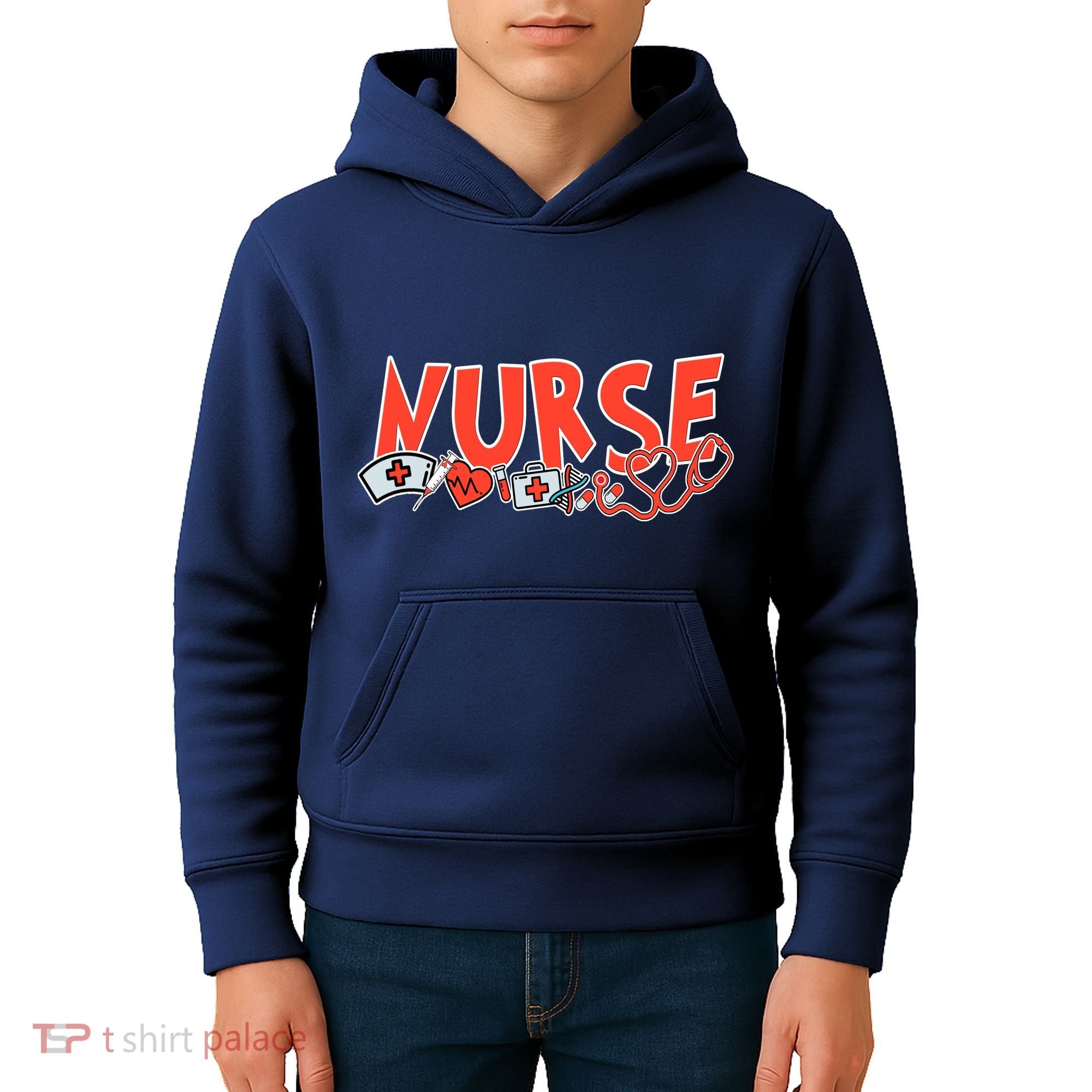 Cute Nurse Day Kids Hoodie