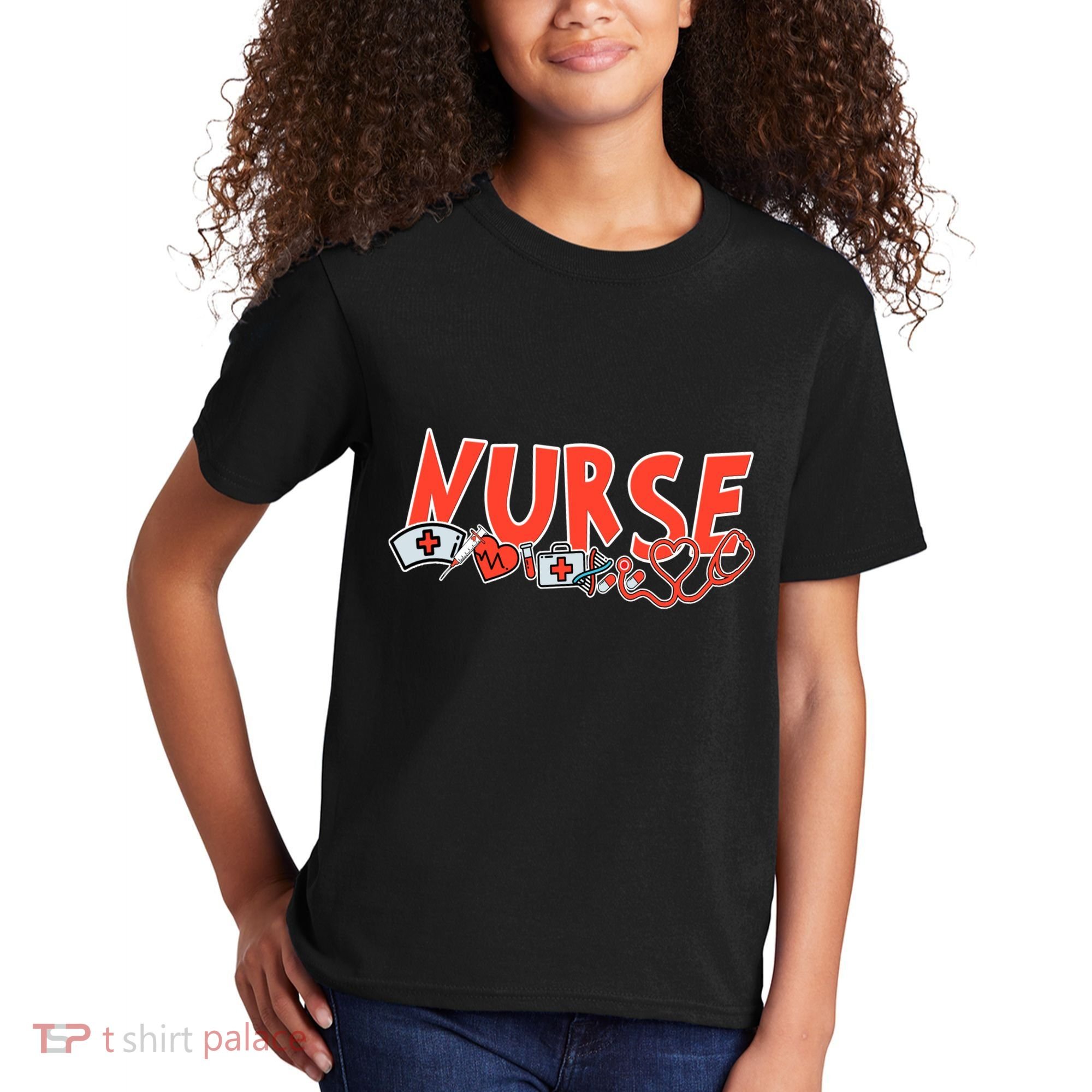 Cute Nurse Day Kids T-Shirt