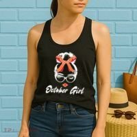 Cute October Girl Birthday Women's Tank Top thumb 2