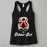 Cute October Girl Birthday Women's Tank Top thumb 3