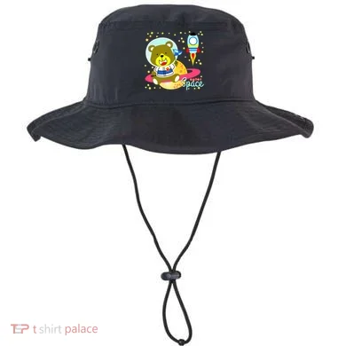 Cute Outer Space Bear Astronaut Bucket Hat