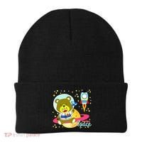 Cute Outer Space Bear Astronaut Beanie thumb 0