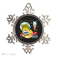 Cute Outer Space Bear Astronaut Ornament thumb 0