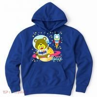 Cute Outer Space Bear Astronaut Hoodie thumb 0