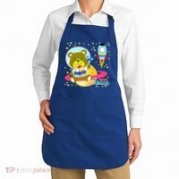 Cute Outer Space Bear Astronaut Apron thumb 2
