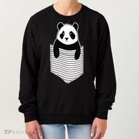 Cute Panda Pocket Women's Sweatshirt thumb 0