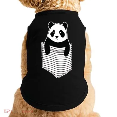 Cute Panda Pocket Doggie Tank