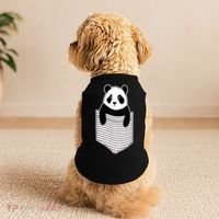 Cute Panda Pocket Doggie Tank thumb 2
