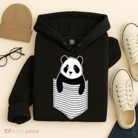 Cute Panda Pocket Hoodie thumb 4