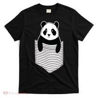 Cute Panda Pocket T-Shirt thumb 0