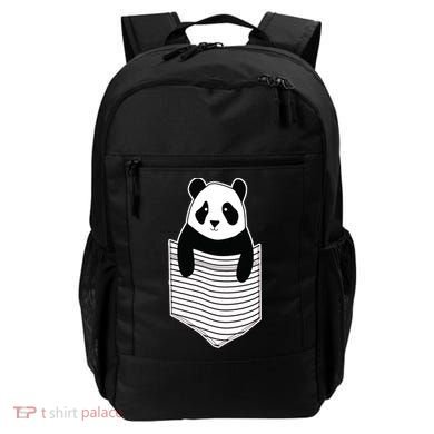 Cute Panda Pocket Backpack