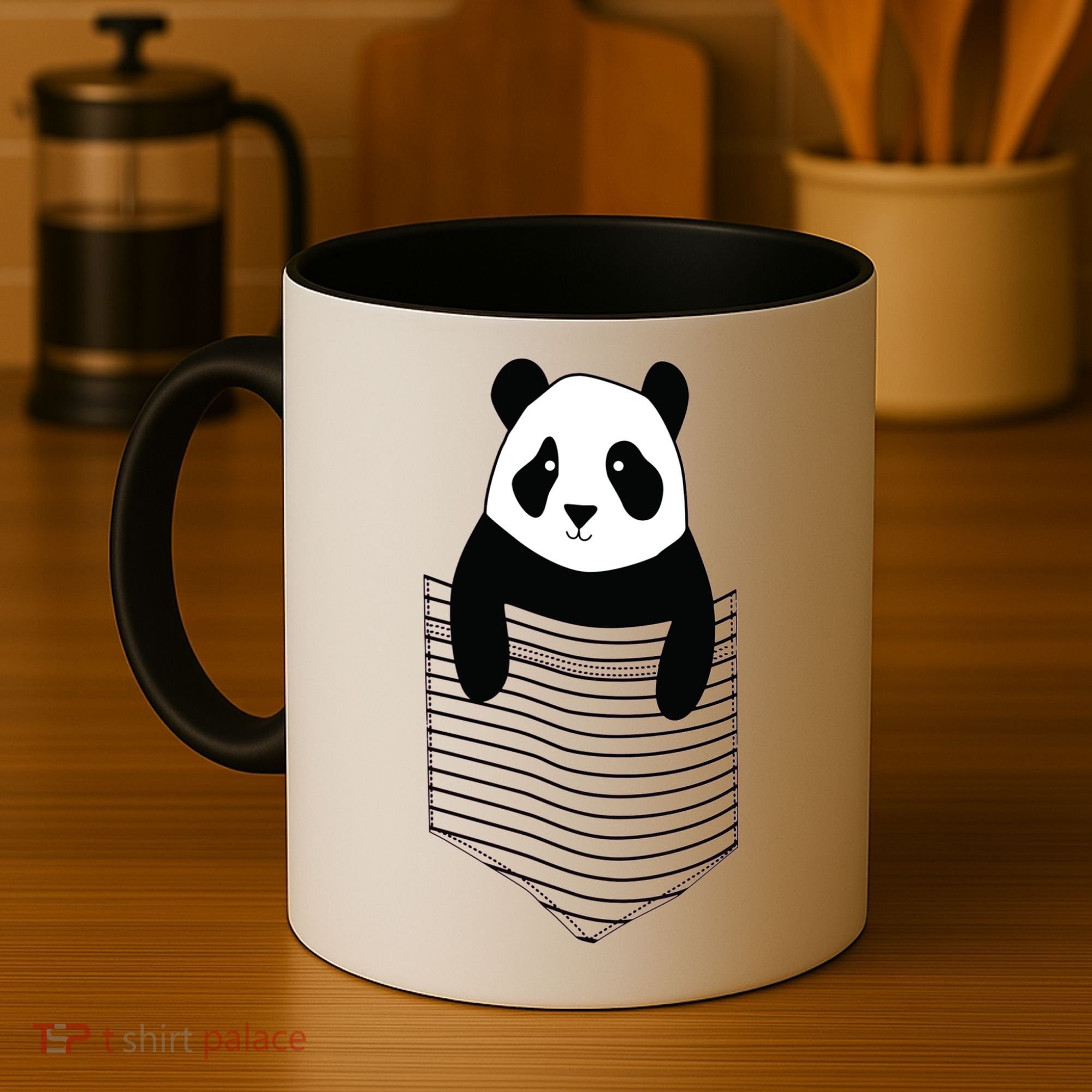 Cute Panda Pocket Coffee Mug