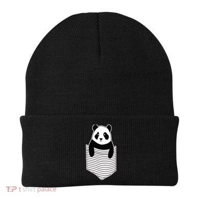 Cute Panda Pocket Beanie