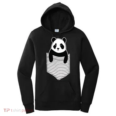 Cute Panda Pocket Women's Hoodie