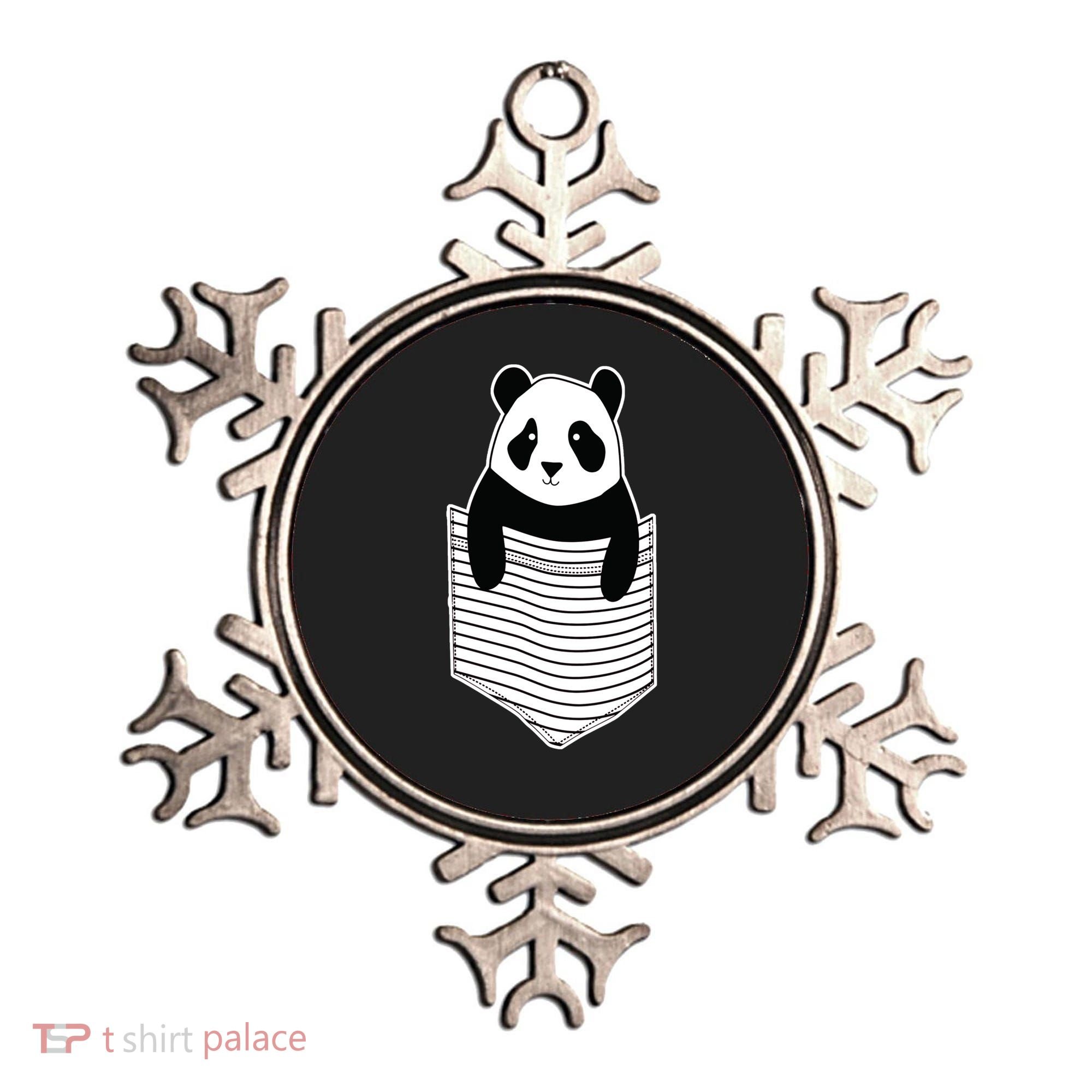 Cute Panda Pocket Ornament