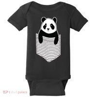 Cute Panda Pocket Baby Bodysuit thumb 0