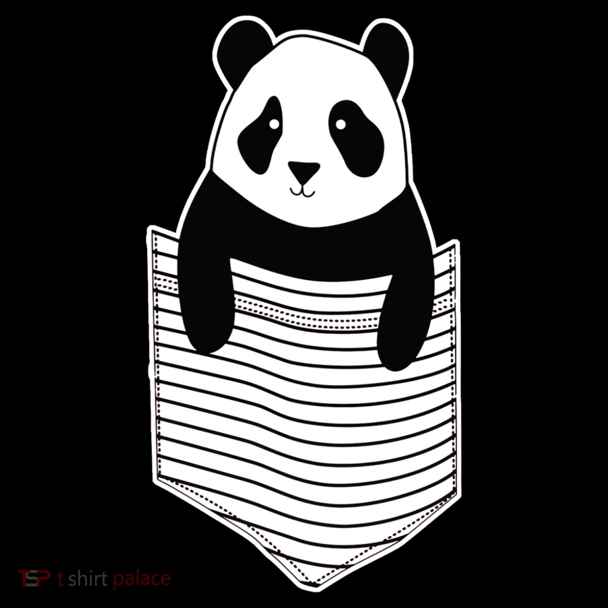 Cute Panda Pocket Baby Bodysuit