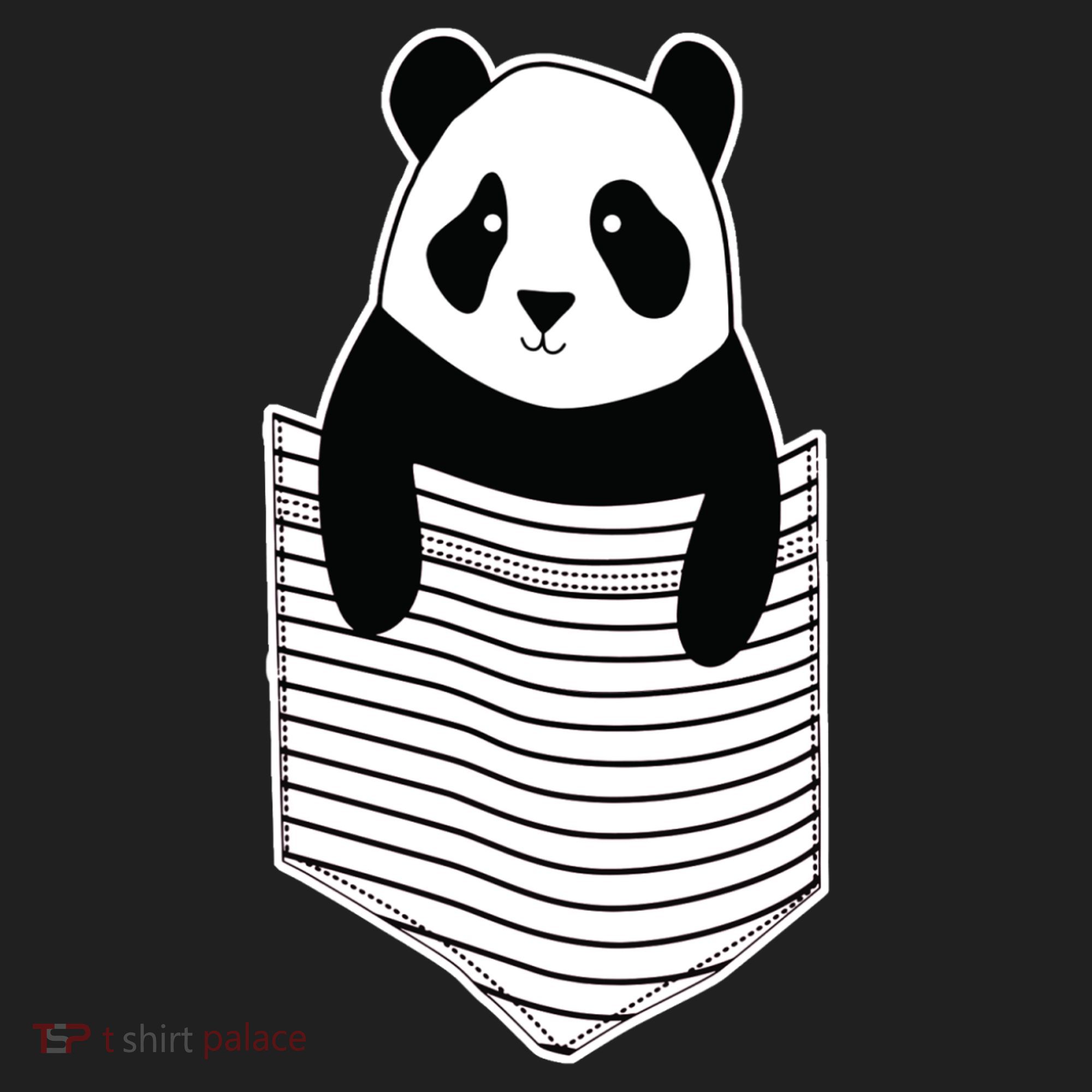 Cute Panda Pocket Hat