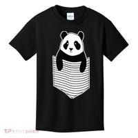 Cute Panda Pocket Kids T-Shirt thumb 0