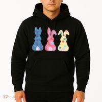 Cute Patterns Easter Bunnies Hoodie thumb 2