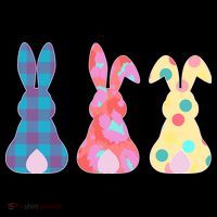 Cute Patterns Easter Bunnies Hoodie thumb 7