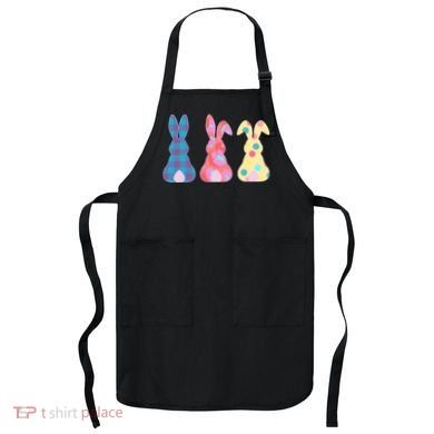 Cute Patterns Easter Bunnies Apron
