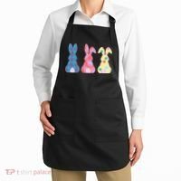 Cute Patterns Easter Bunnies Apron thumb 2