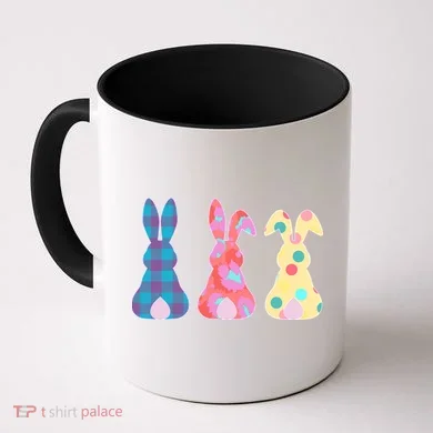 Cute Patterns Easter Bunnies Coffee Mug