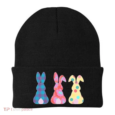 Cute Patterns Easter Bunnies Beanie