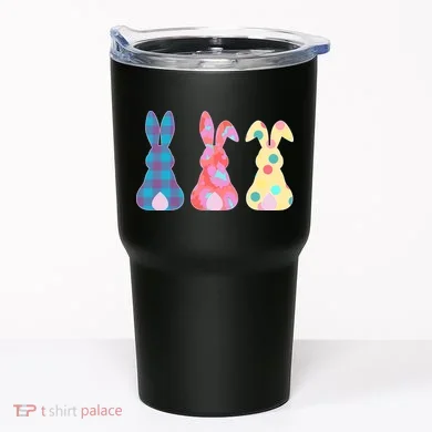 Cute Patterns Easter Bunnies Tumbler