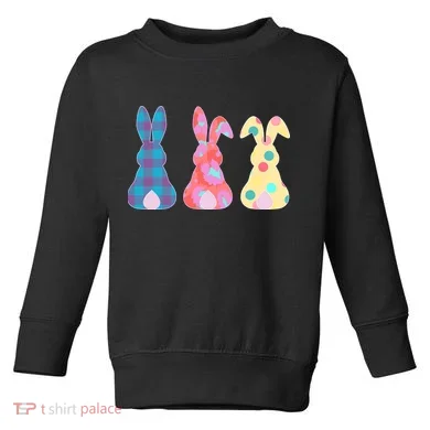 Cute Patterns Easter Bunnies Toddler Sweatshirt