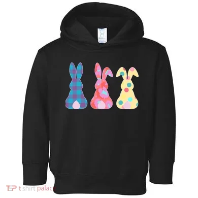 Cute Patterns Easter Bunnies Toddler Hoodie