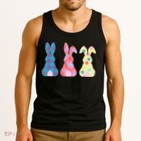Cute Patterns Easter Bunnies Tank Top thumb 3