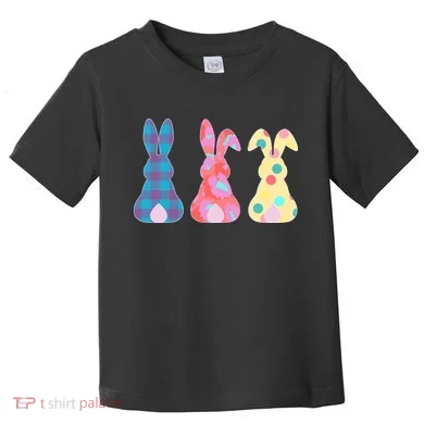 Cute Patterns Easter Bunnies Toddler T-Shirt