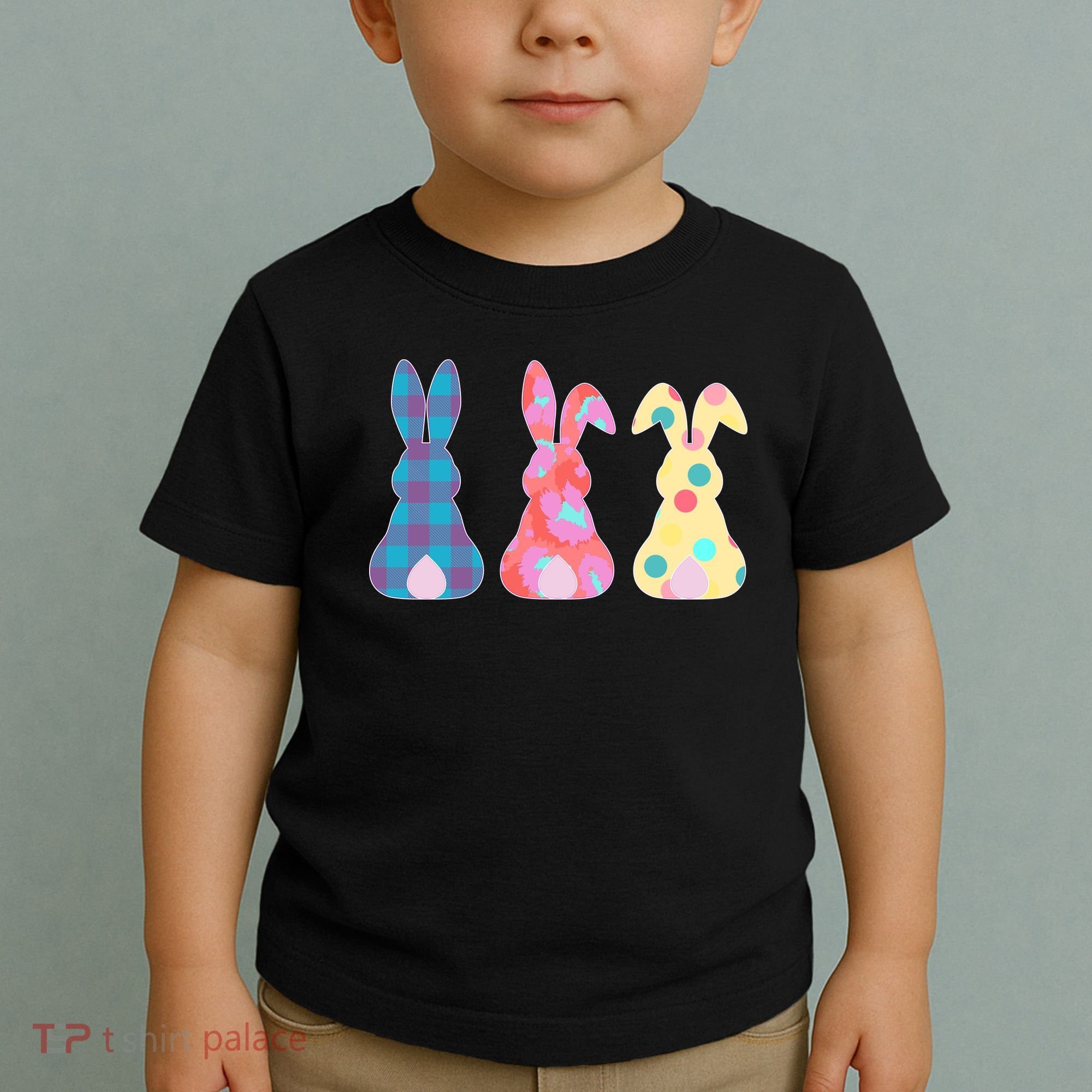 Cute Patterns Easter Bunnies Toddler T-Shirt