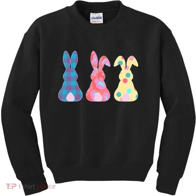 Cute Patterns Easter Bunnies Kids Sweatshirt
