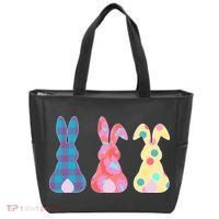 Cute Patterns Easter Bunnies Tote Bag thumb 0