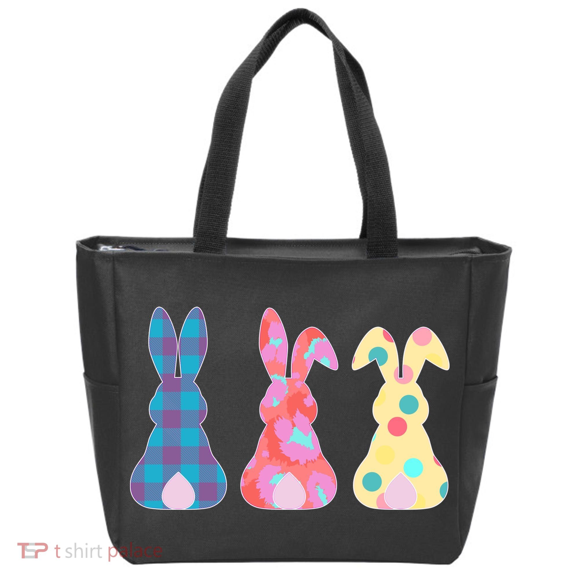Cute Patterns Easter Bunnies Tote Bag