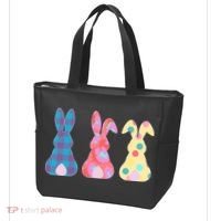 Cute Patterns Easter Bunnies Tote Bag thumb 3