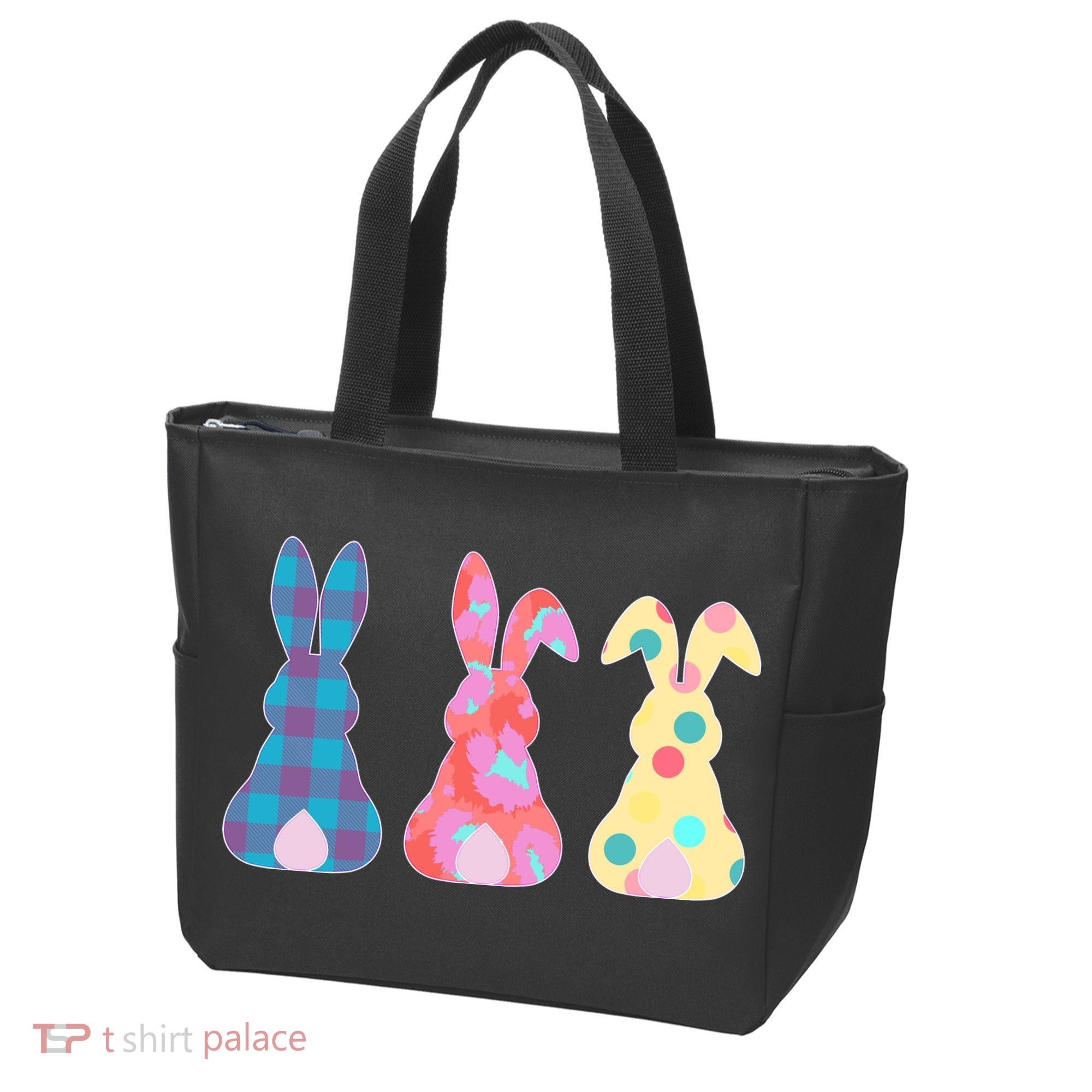 Cute Patterns Easter Bunnies Tote Bag