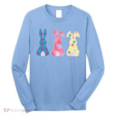 Cute Patterns Easter Bunnies Long Sleeve Shirt