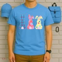 Cute Patterns Easter Bunnies T-Shirt thumb 5