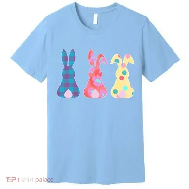 Cute Patterns Easter Bunnies Premium T-Shirt
