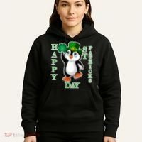 Cute Penguin Happy St Patricks Day Hoodie thumb 5