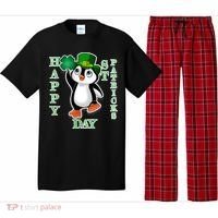Cute Penguin Happy St Patricks Day Pajama Set thumb 0