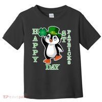 Cute Penguin Happy St Patricks Day Toddler T-Shirt thumb 0