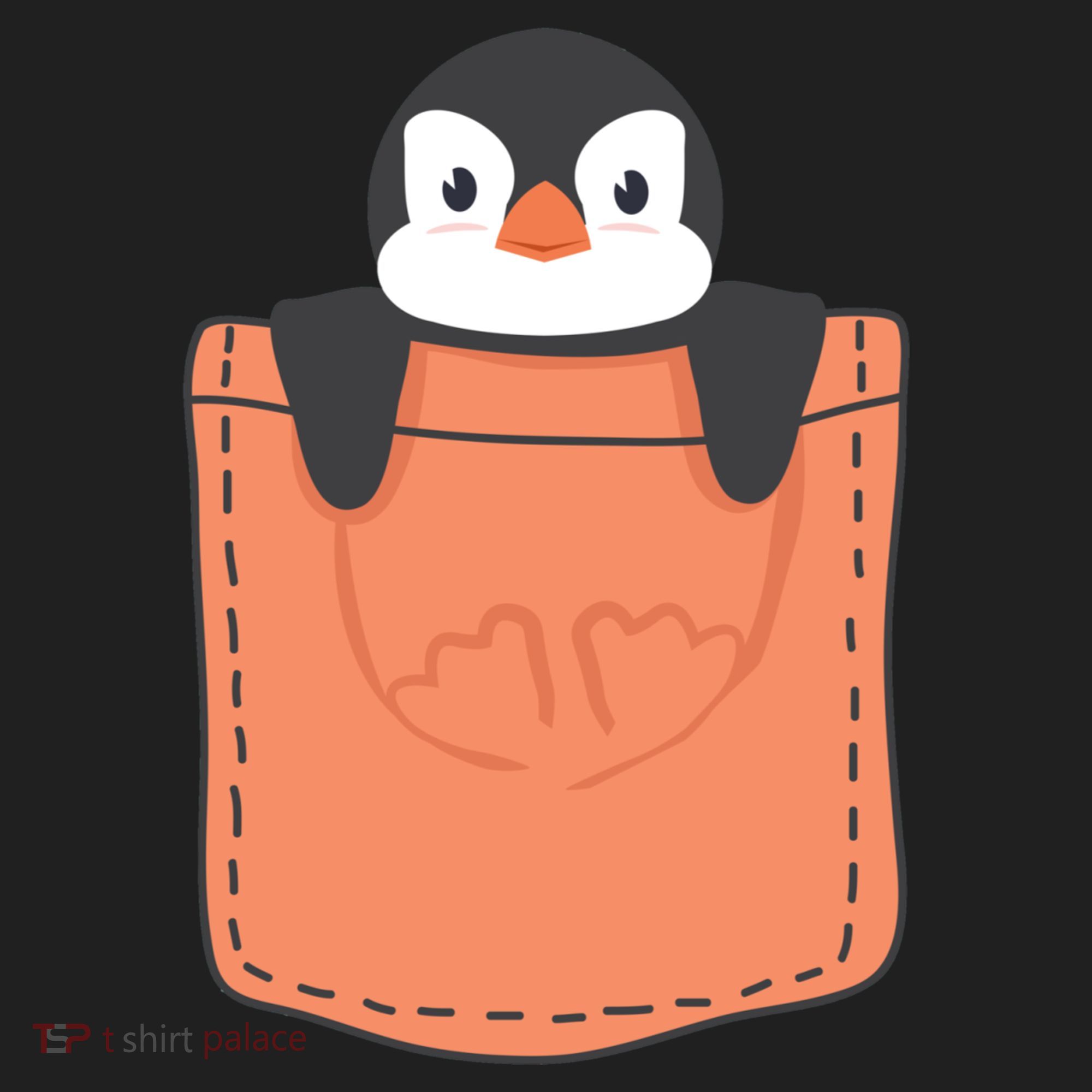 Cute Penguin In Pocket Tumbler